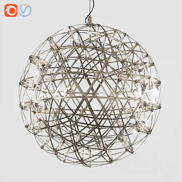 Moooi Raimond R43 Suspended Lamp 3DModel