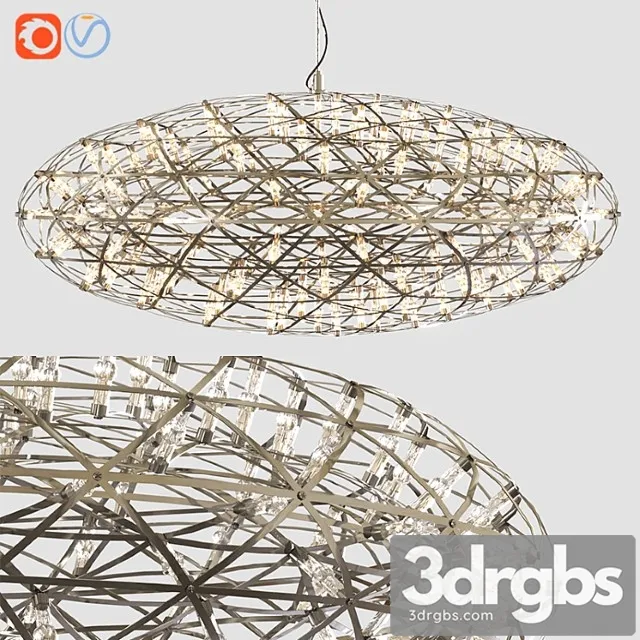 Moooi raimond zafu suspended lamp 3D Model Download