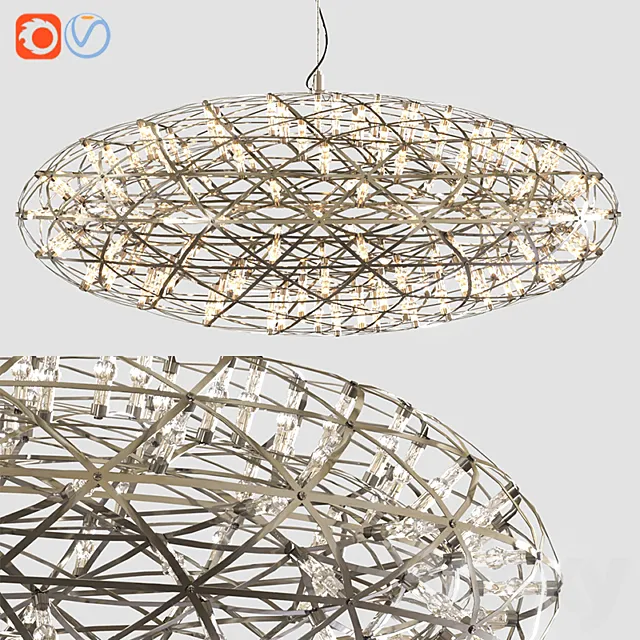 Moooi Raimond Zafu Suspended Lamp 3DModel