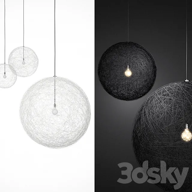 Moooi Random Light 3DModel Moooi Random Light 3DModel