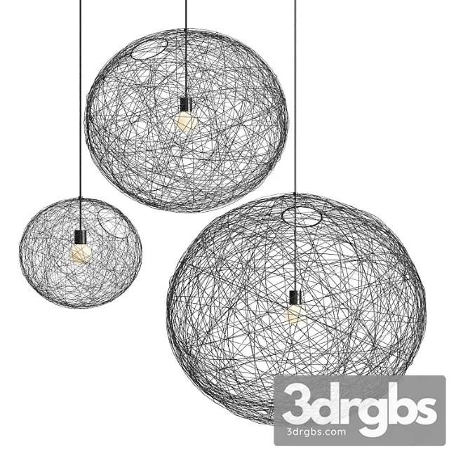 Moooi Random Pendant Light 3D Model Download