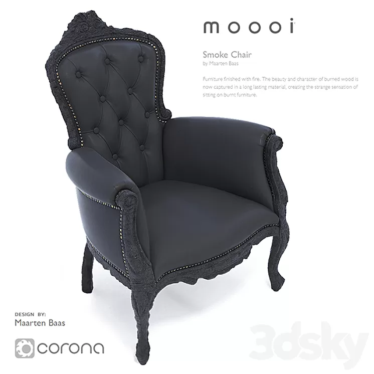 MOOOI Smoke Chair 3D Model
