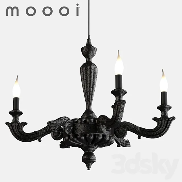 Moooi smoke chandelier 3D Model