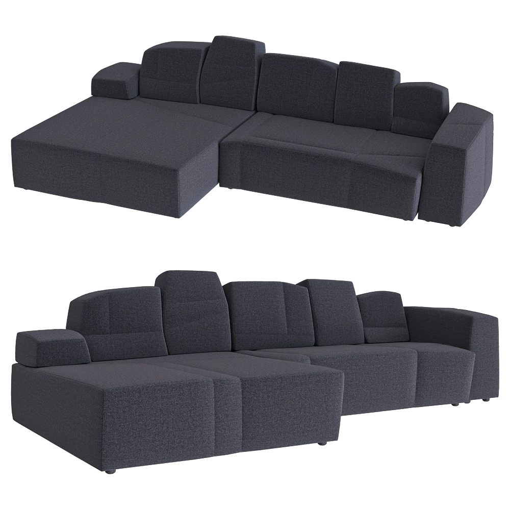 Moooi – Sofa SLT 3D Model Moooi – Sofa SLT 3D Model