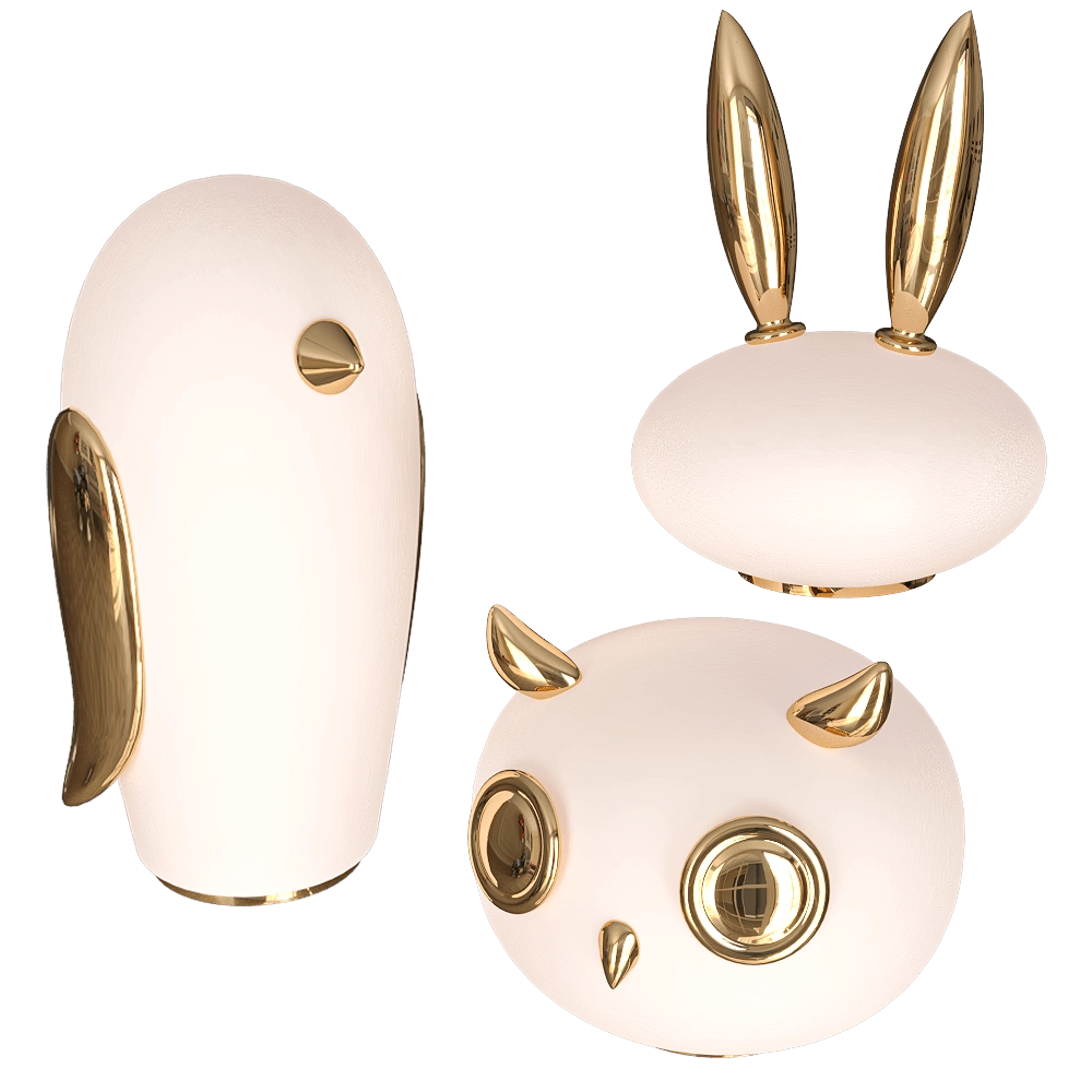 Moooi – Table lamp Pet 3D Model Moooi – Table lamp Pet 3D Model