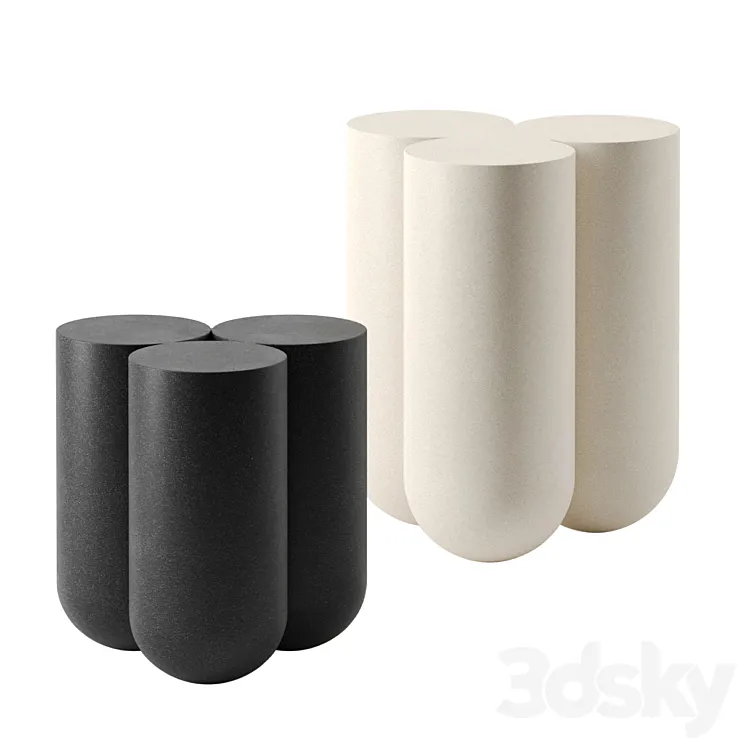 Moor side tables by Lisa Allegra 3D Model Free Download Moor side tables by Lisa Allegra 3D Model Free Download