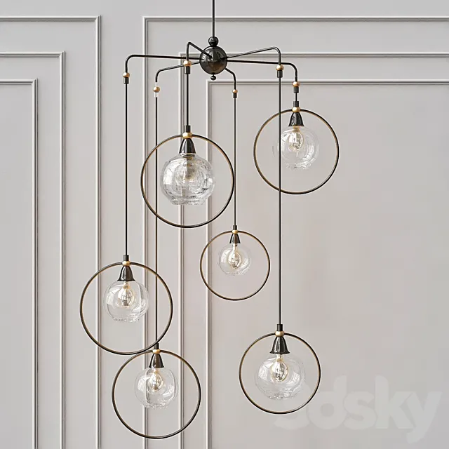 Moorsgate Multi Pendant 3D Model