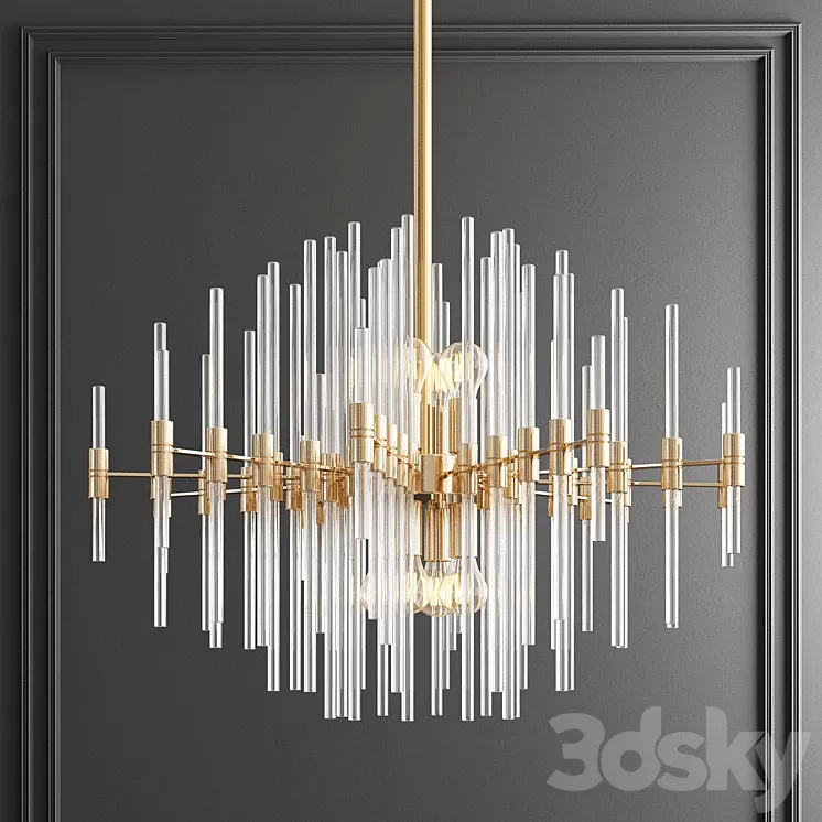 Mora chandelier 3D Model Mora chandelier 3D Model