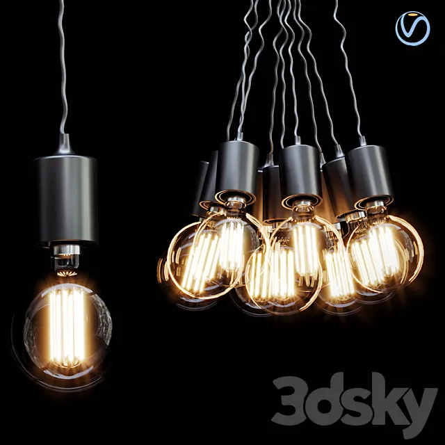 Mordern nordic edison 3DModel