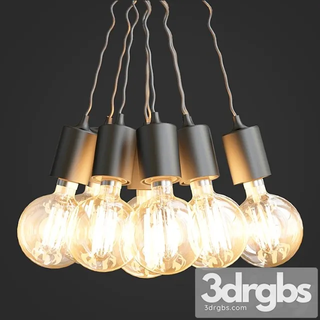 Mordern Nordic Retro Edison 3D Model Download