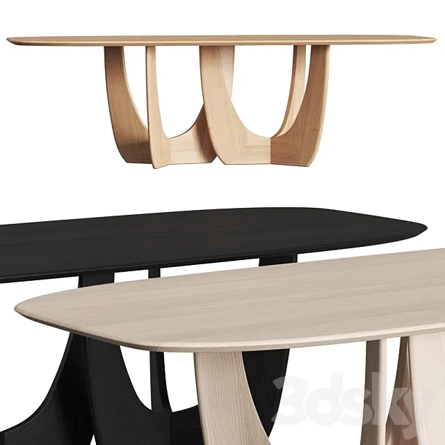 More Cala Dining Table 3DModel