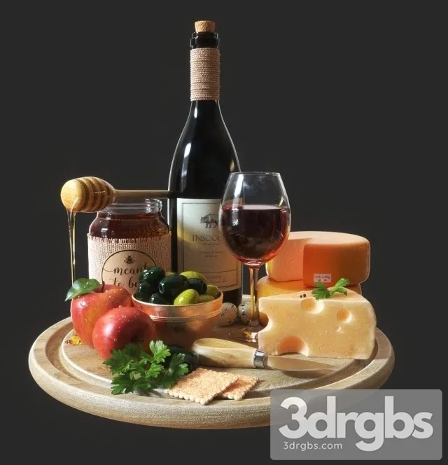 More Wine 3D Model Download