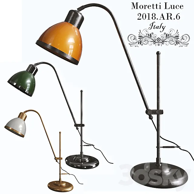Moretti Luce 2018.AR.6 3DModel Moretti Luce 2018.AR.6 3DModel