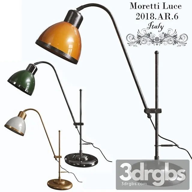 Moretti Luce 2018AR6 3D Model Download Moretti Luce 2018AR6 3D Model Download