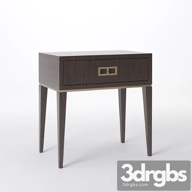 Morgan bedside table 2 3D Model Download