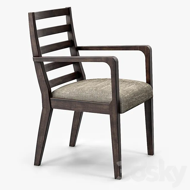 Morgan Boston Dining Chair to 820 A 3D Model