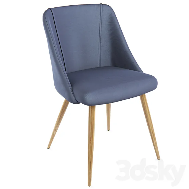 Morgan chair by Woodville 3D Model
