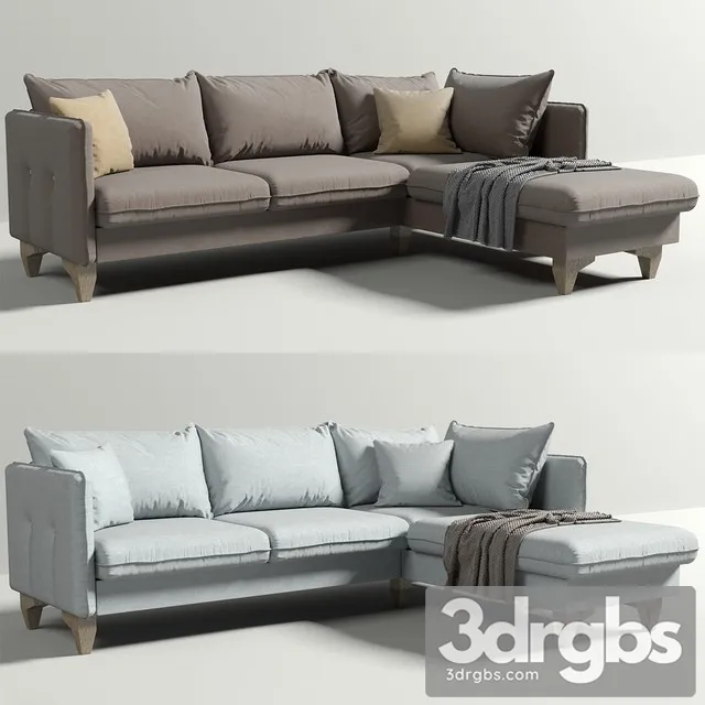 Morgan Sofa 3D Model Download Morgan Sofa 3D Model Download