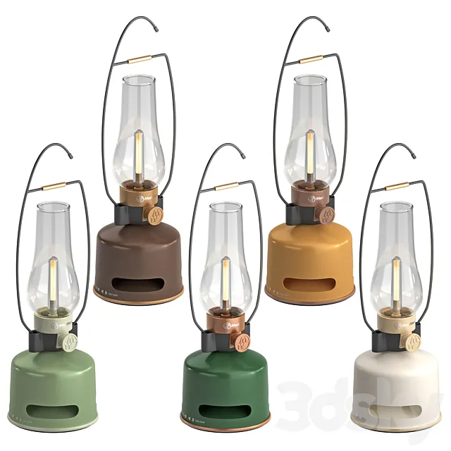 Mori mori LED lantern speaker 3D Model