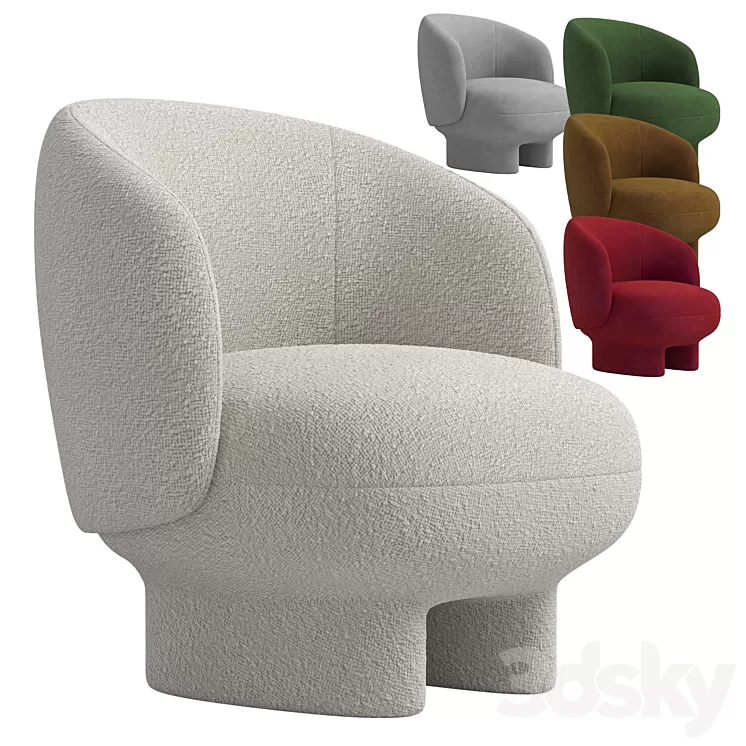Moro Armchair 3D Model Free Download Moro Armchair 3D Model Free Download