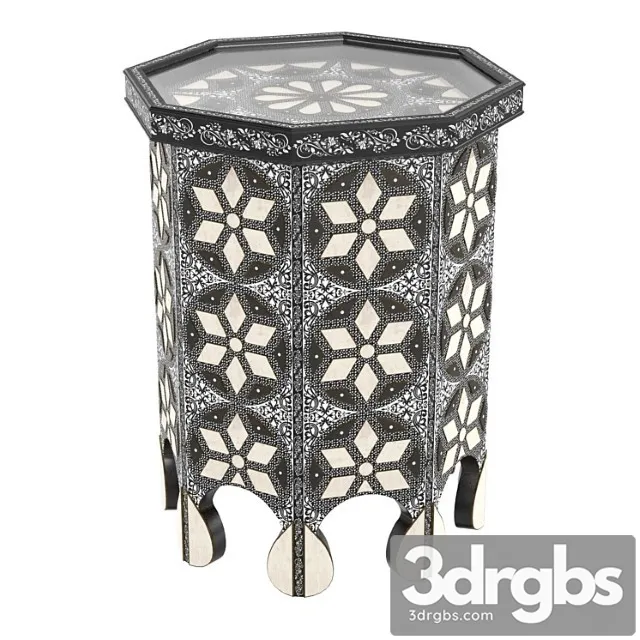 Moroccan Bazar Eleph Side Table 1 3D Model Download Moroccan Bazar Eleph Side Table 1 3D Model Download