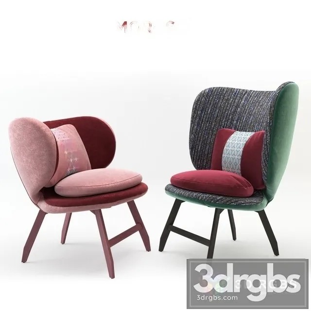 Moroso Ariel Small Moroso Ayub Armchair 3D Model Download Moroso Ariel Small Moroso Ayub Armchair 3D Model Download
