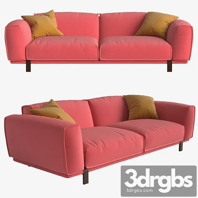 Moroso Bold Sofa 245x107x70 2 3D Model Download Moroso Bold Sofa 245x107x70 2 3D Model Download