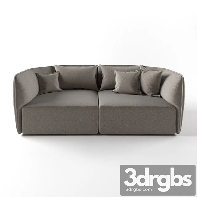 Moroso chamfer modular sofa ch3018 2 3D Model Download Moroso chamfer modular sofa ch3018 2 3D Model Download