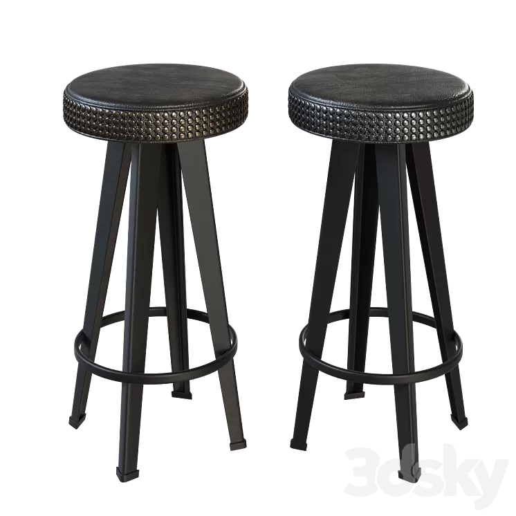 Moroso Diesel Collection Bar Stools 3D Model