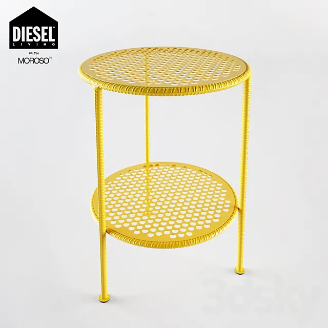 Moroso Diesel Collection Work is over side table 3D Model Moroso Diesel Collection Work is over side table 3D Model