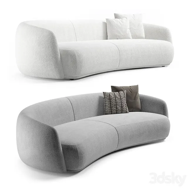 Moroso pacific sofa 3D Model