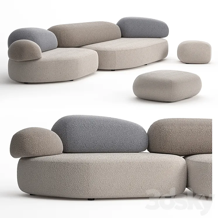 Moroso Pebble Rubble 3D Model Free Download Moroso Pebble Rubble 3D Model Free Download