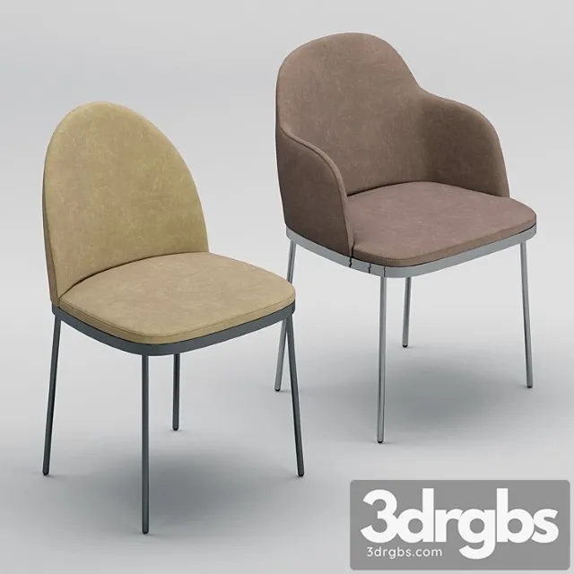 Moroso precious chairs 2 3D Model Download Moroso precious chairs 2 3D Model Download