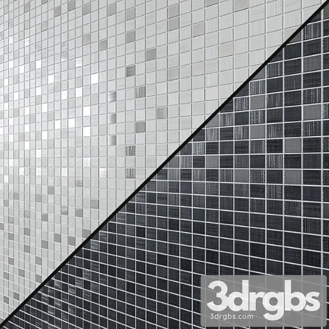 Mosaic atlas concorde brilliant mosaic 6 options 3D Model Download