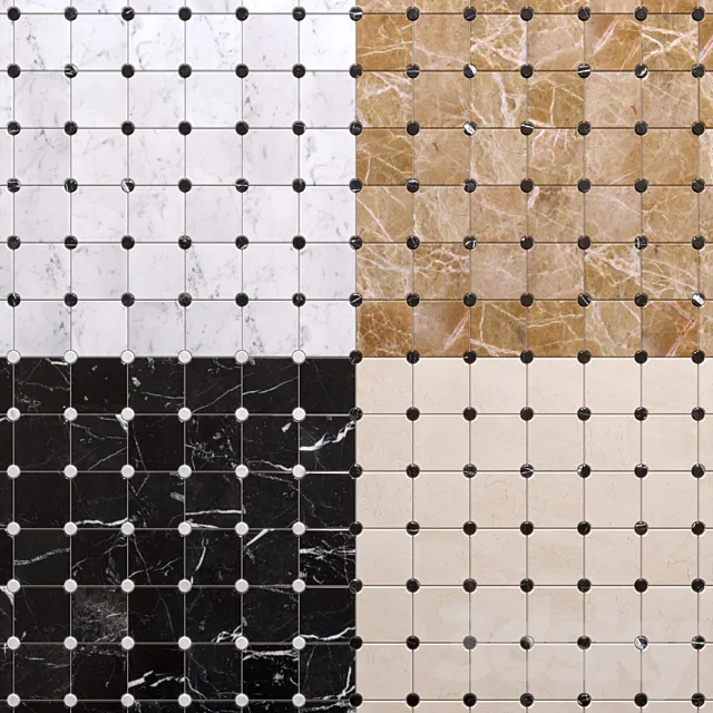 Mosaic Devon & Devon ELITE 1 3DModel Mosaic Devon & Devon ELITE 1 3DModel