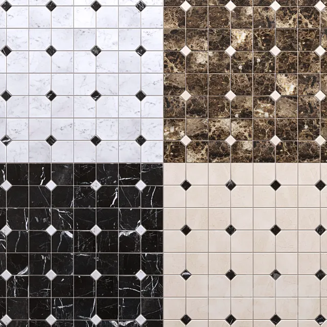 Mosaic Devon & Devon ELITE 3 3DModel Mosaic Devon & Devon ELITE 3 3DModel