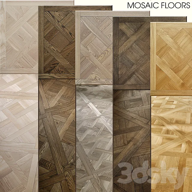 MOSAIC FLOORS 3D Model MOSAIC FLOORS 3D Model