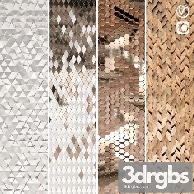 Mosaic Giles Miller 3D Model Download