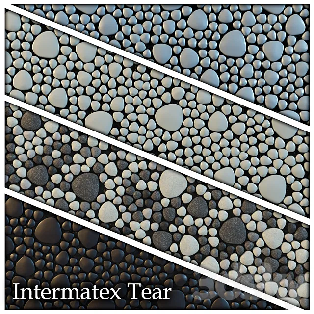 Mosaic Intermatex Tear 3D Model Mosaic Intermatex Tear 3D Model