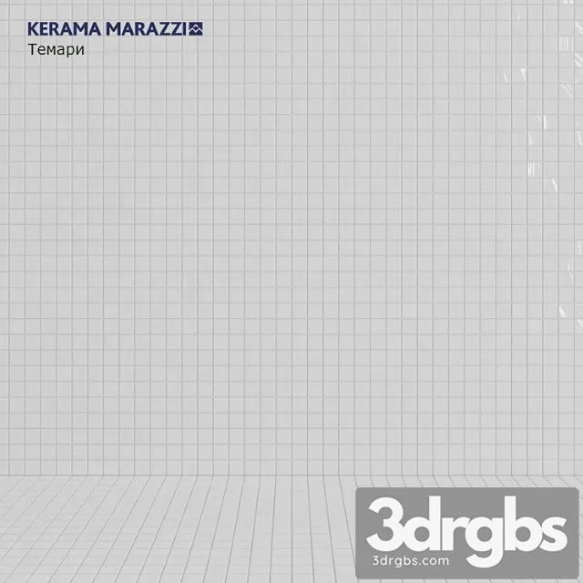 Mosaic kerama marazzi temari 20003 3D Model Download