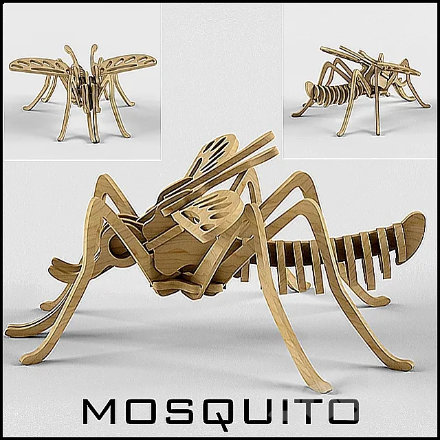 Moskit 3D Model Moskit 3D Model