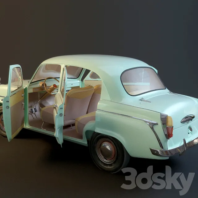 Moskvich 407 3DModel