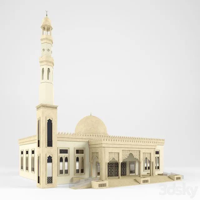 Mosque ( jame ) 3D Model