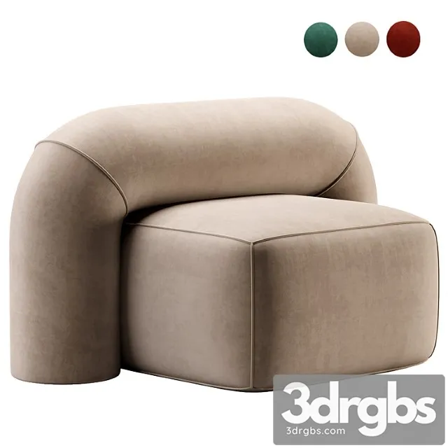 Moss Armchair 3D Model Download Moss Armchair 3D Model Download