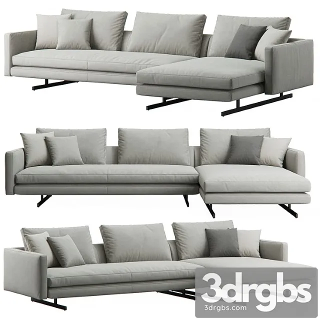 Moss Sofa By Arketipo 3D Model Download
