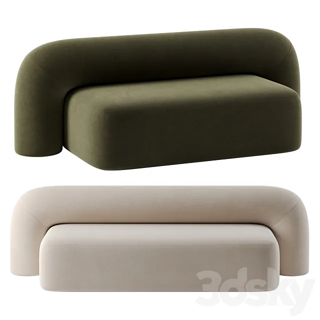 Moss sofa by Artu 3DModel Moss sofa by Artu 3DModel