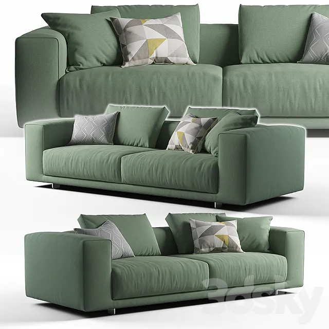 Moss sofa Cor 3DModel