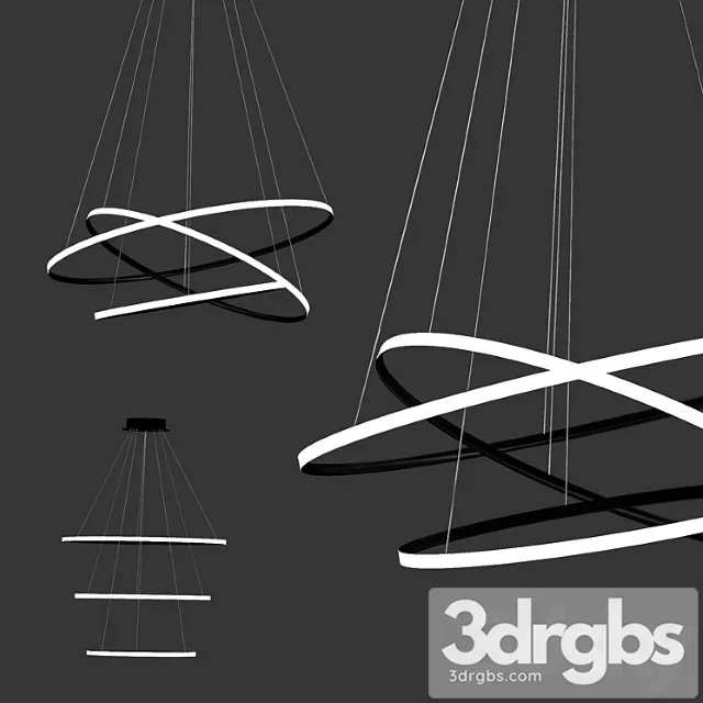 Mossi Moderne Pendentif 3D Model Download