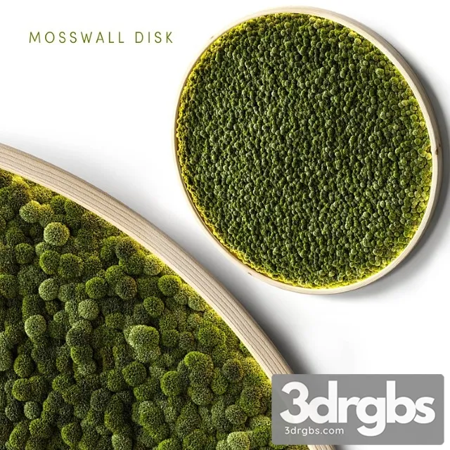 Mosswall Disk 2 3D Model Download