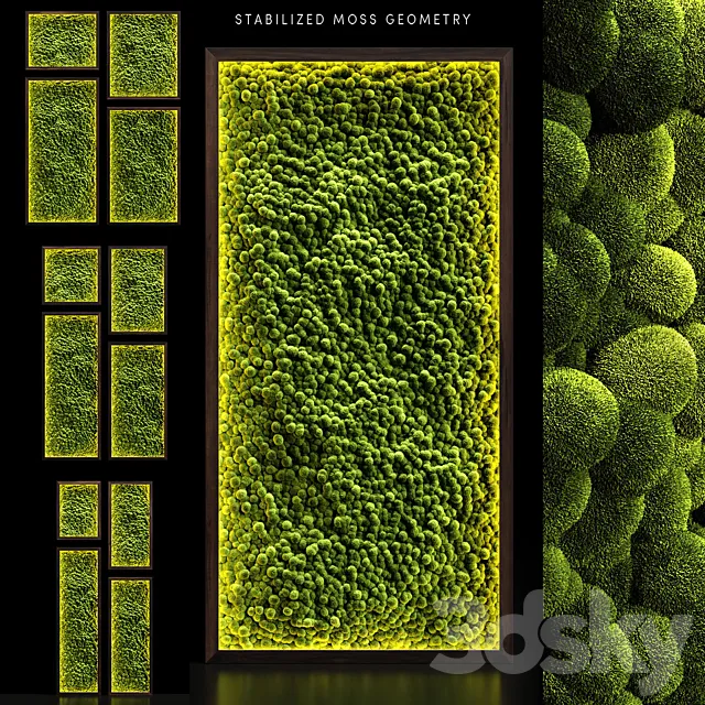 Mosswalls 2 3D Model Mosswalls 2 3D Model